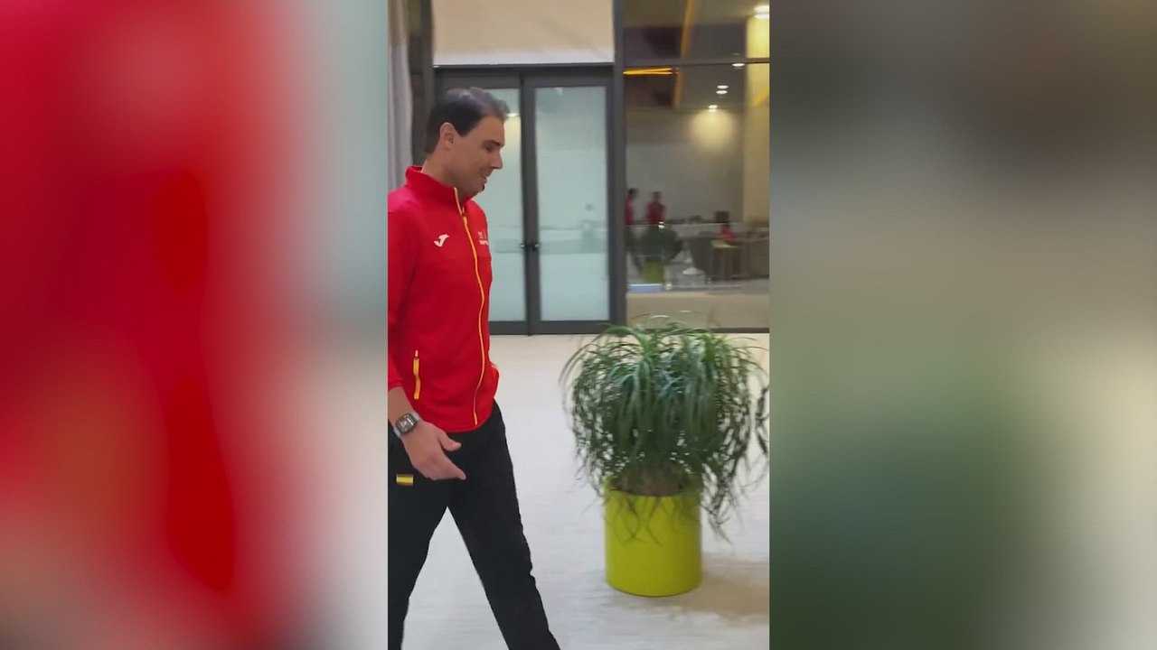 El último reencuentro de Nadal y Alcaraz previo a la Davis: ese abrazo vale oro