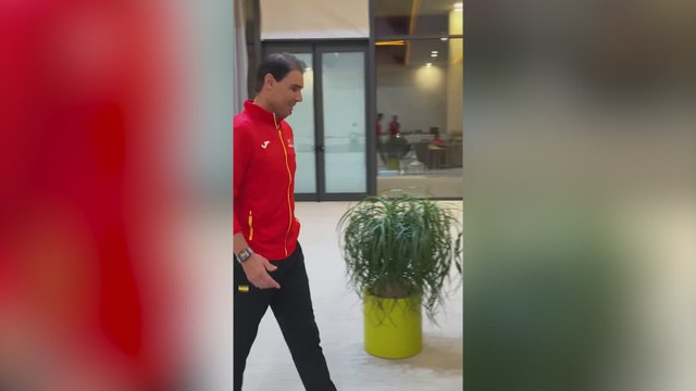 El último reencuentro de Nadal y Alcaraz previo a la Davis: ese abrazo vale oro