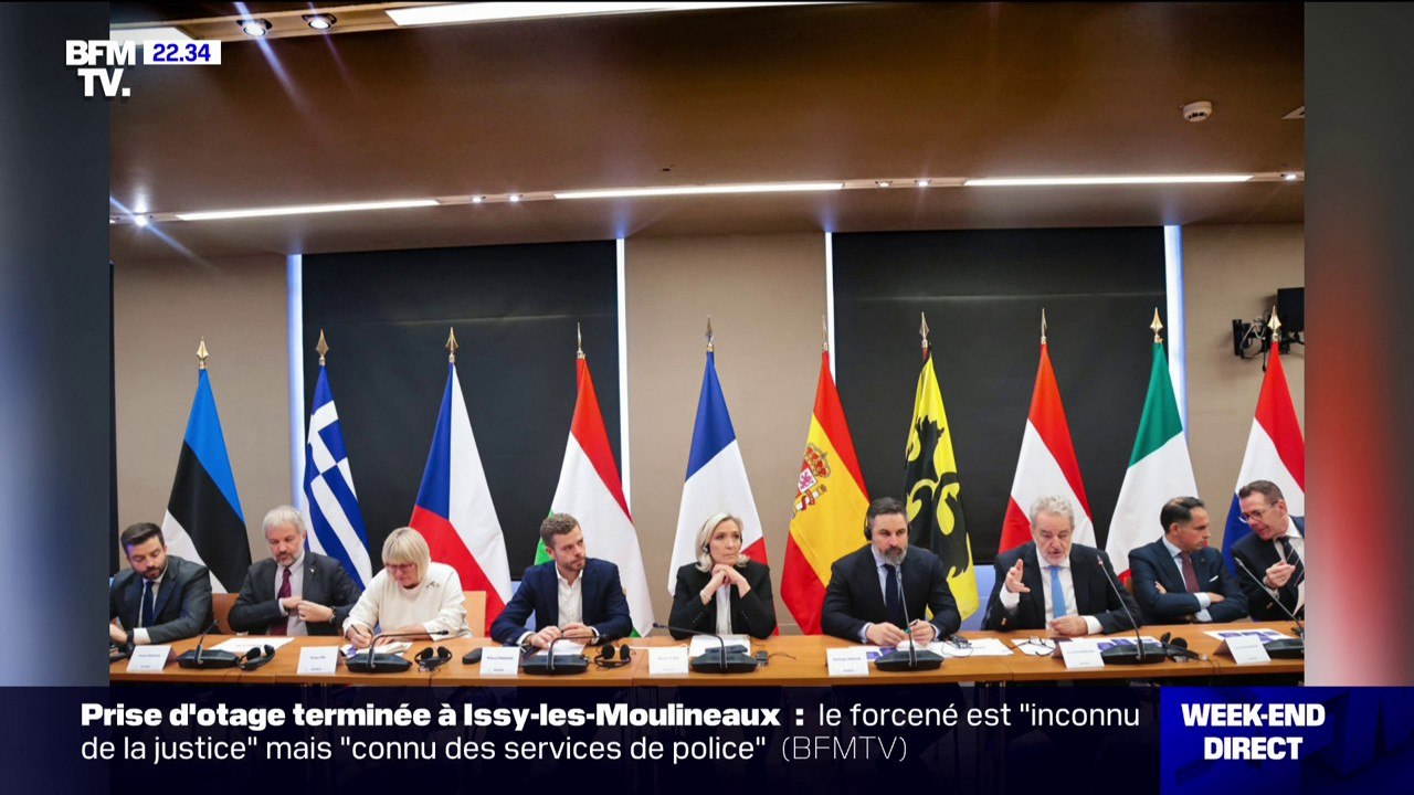 "Une camaraderie de combats": l'extrême-droite française et ses alliés européens réunis à Paris