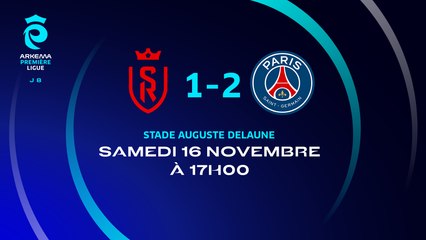 J8 I STADE DE REIMS – PARIS SAINT-GERMAIN (1-2)