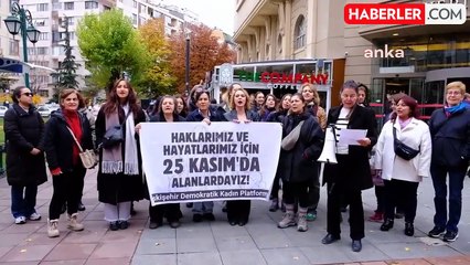 Eskişehir'de Kadına Yönelik Şiddetle Mücadele Yürüyüşü Daveti
