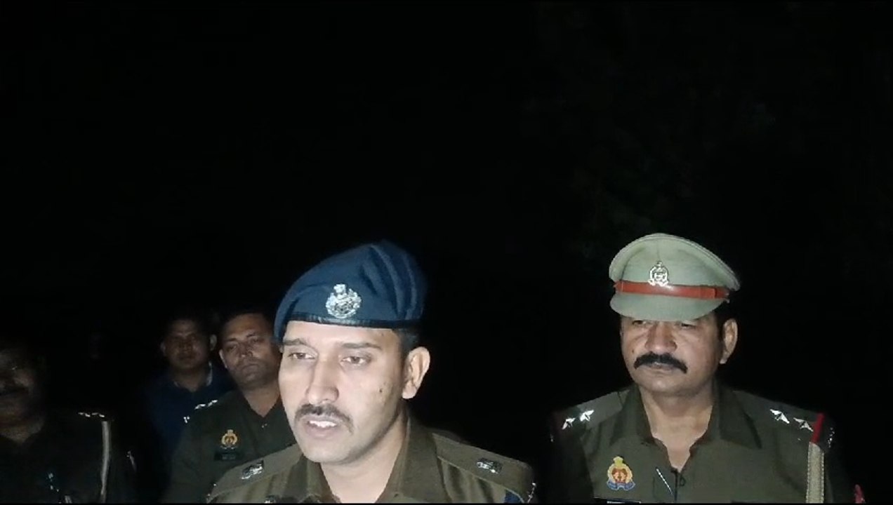 गो-तस्करों से मुजफ्फरनगर पुलिस की मुठभेड़