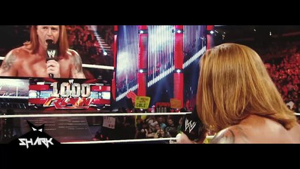 Lita vs Heath Slater Raw 1000 en español