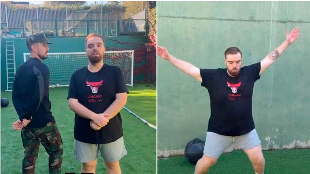 Ibai Llanos y su entrenamiento militar en el dia 79 de su cambio físico