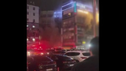 "살려달라" 외치고 에어매트로 낙하...긴박했던 대피 순간 [앵커리포트] / YTN