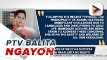 Rep. Sandro Marcos, tiniyak ang patuloy na pagtulong ng gobyerno sa mga naapektuhan ng bagyo sa Ilocos Norte;