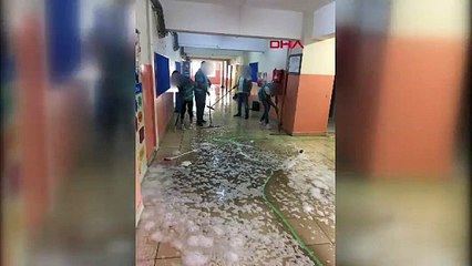 İstanbul - Hükümlülerden ara tatilde 12 okulda temizlik