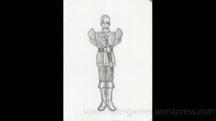 Soldier Pencil Sketch Video #507 (11-17-2024)