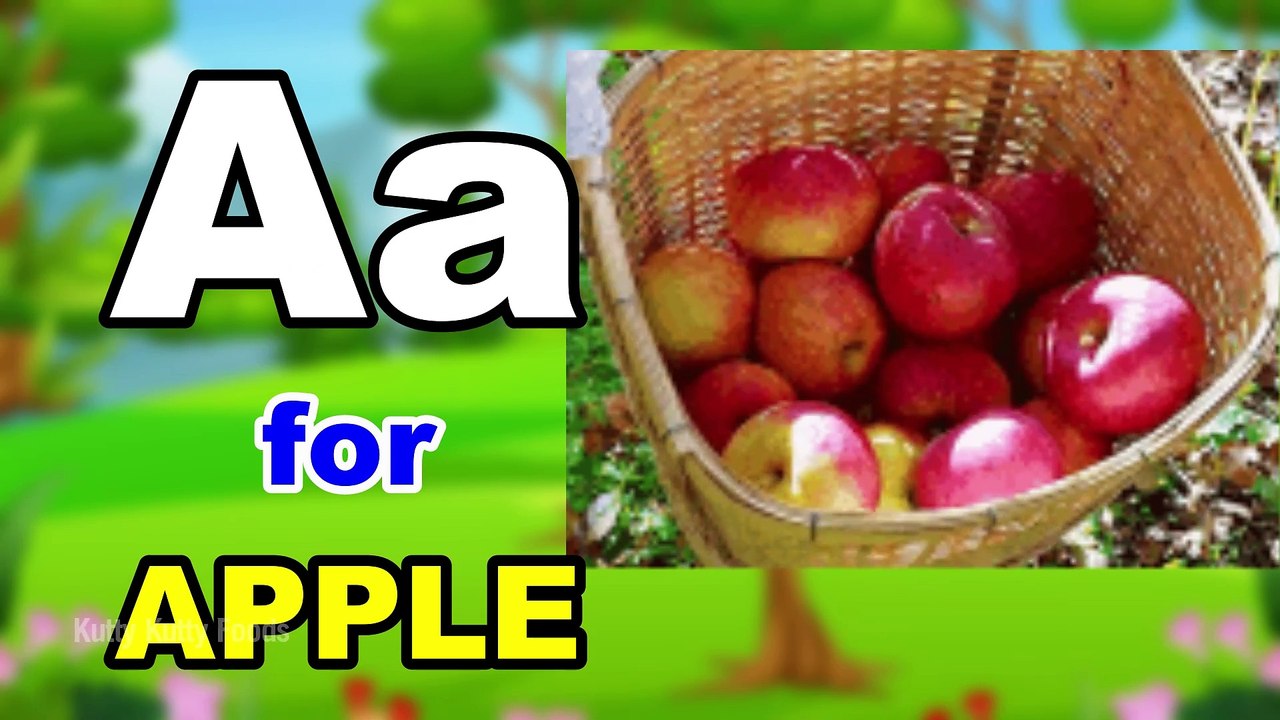 Catchy ABCD Song for Kids | A for Apple, B for Ball, Learn the Alphabet ...