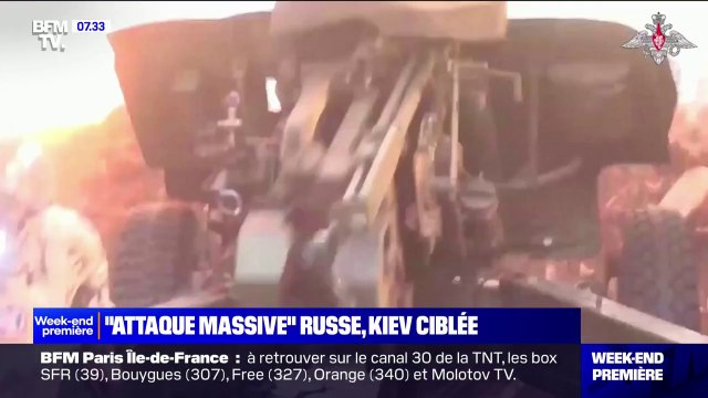 L'Ukraine a été la cible d'une attaque massive de missiles et de drones russes cette nuit