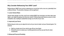 SMSF – Refinance Your Loan