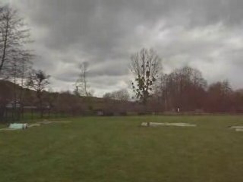 Vidéo marron à l'envers