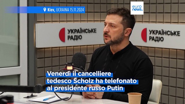 Ucraina, Zelensky: Fine della guerra attraverso la via della diplomazia