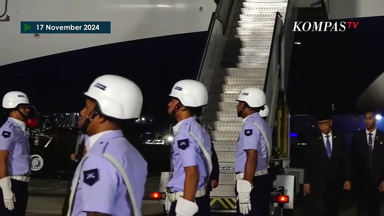 Detik-Detik Presiden Prabowo Subianto Tiba di Brasil Hadiri KTT G20