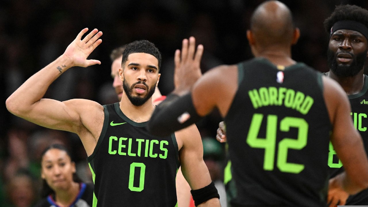 Tatum sinks buzzer-beater three-point overtime winner