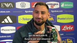 Donnarumma : "Mbappé ? La France a beaucoup d'attaquants de qualité"