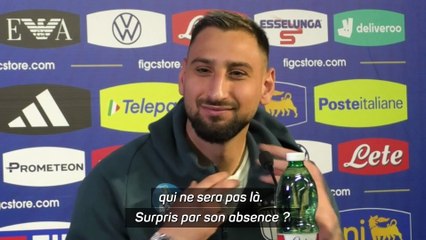 Donnarumma : "Mbappé ? La France a beaucoup d'attaquants de qualité"