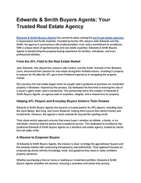 Your Trusted Real Estate Agency