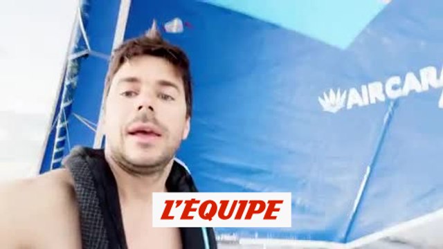 Sébastien Simon troisième au petit matin - Voile - Vendée Globe