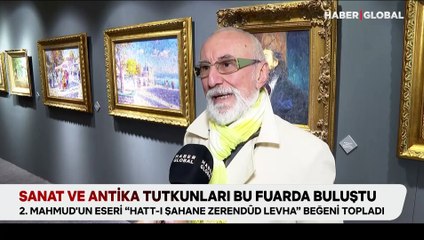 Sanat ve antika tutkunları bu fuarda buluştu