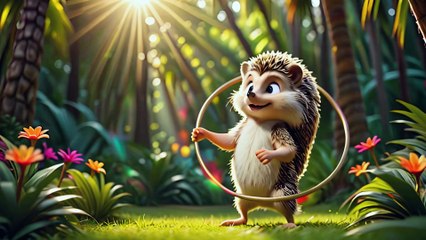ANIMAL SONG FOR KID-"The Tiny Hedgehog Hula"