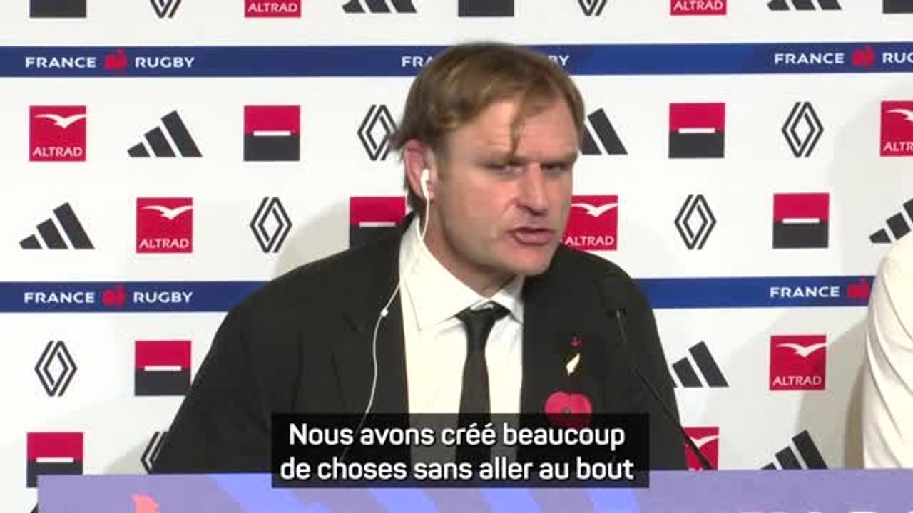 Nouvelle-Zélande - Robertson : "La France a fait preuve de beaucoup de courage"