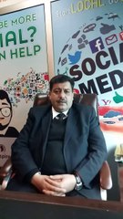 Press briefing on 31-01-2019 by Advocate Engineer Kamran Hafeez Chohan Chairman Manzil-e-Murad Party (MMP)