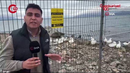 Marmara'daki 2 bin yıllık bazilika tamamen gün yüzüne çıktı