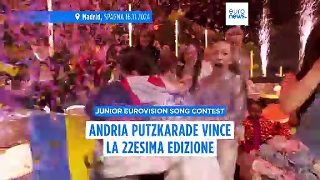 Junior Eurovision Song Contest: vince Andria Pu...