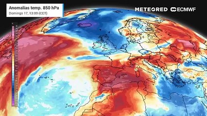Duelo de masas de aire en España en los próximos días