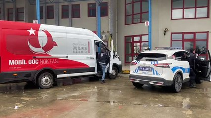 Sinop’ta düzensiz göçmen denetimi