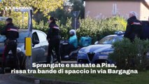 Sprangate e sassate a Pisa, rissa tra bande di spaccio in via Bargagna