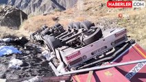 Yayla Yolu Kazası: Tır Şarampole Yuvarlandı, Sürücü Hayatını Kaybetti