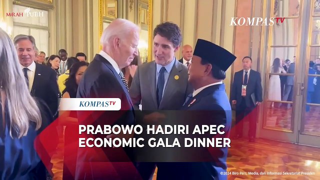 Prabowo Tawa Bareng Biden-Trudeau, Duduk Sebelah Xi Jinping saat Pertunjukkan Gala Dinner APEC
