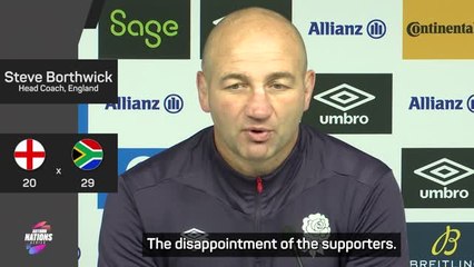 England must suffer 'challenging and painful days' to improve - Borthwick