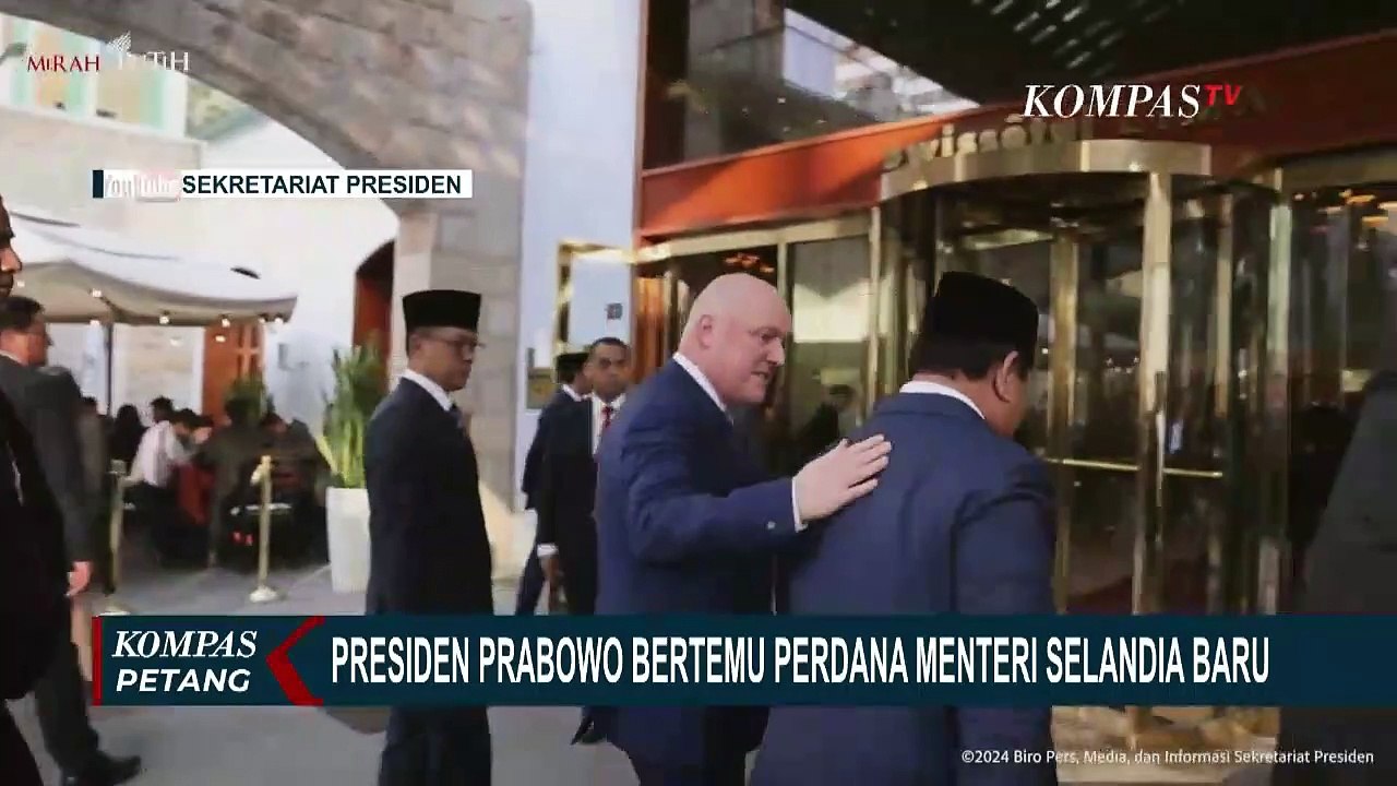 Presiden Prabowo Gelar Pertemuan Bilateral dengan Perdana Menteri Selandia Baru di KTT APEC 2024