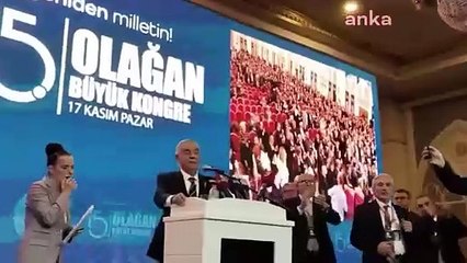 Demokrat Parti Kurultayında adaylık kavgası… Aksoy Sizin AK Partiden hiçbir farkınız yok