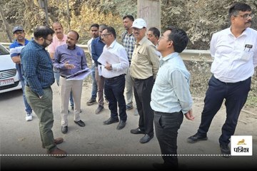 PWD सचिव डॉ. कमलप्रीत सिंह पहुंचे केशकाल
