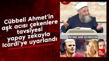 Cübbeli Ahmet'in aşk acısı çekenlere tavsiyesi yapay zekayla Icardi'ye uyarlandı