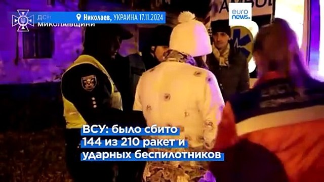 Массированный ракетный удар по Украине в канун тысячного дня войны