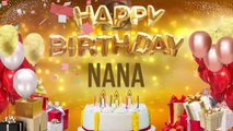 NANA - Happy Birthday Nana
