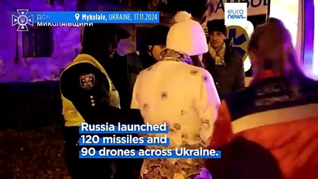 Russia launches over 200 drones and missiles at targets across Ukraine
