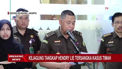 BREAKING NEWS! Kejagung Tangkap Tersangka Kasus Korupsi Timah Hendry Lie di Soetta