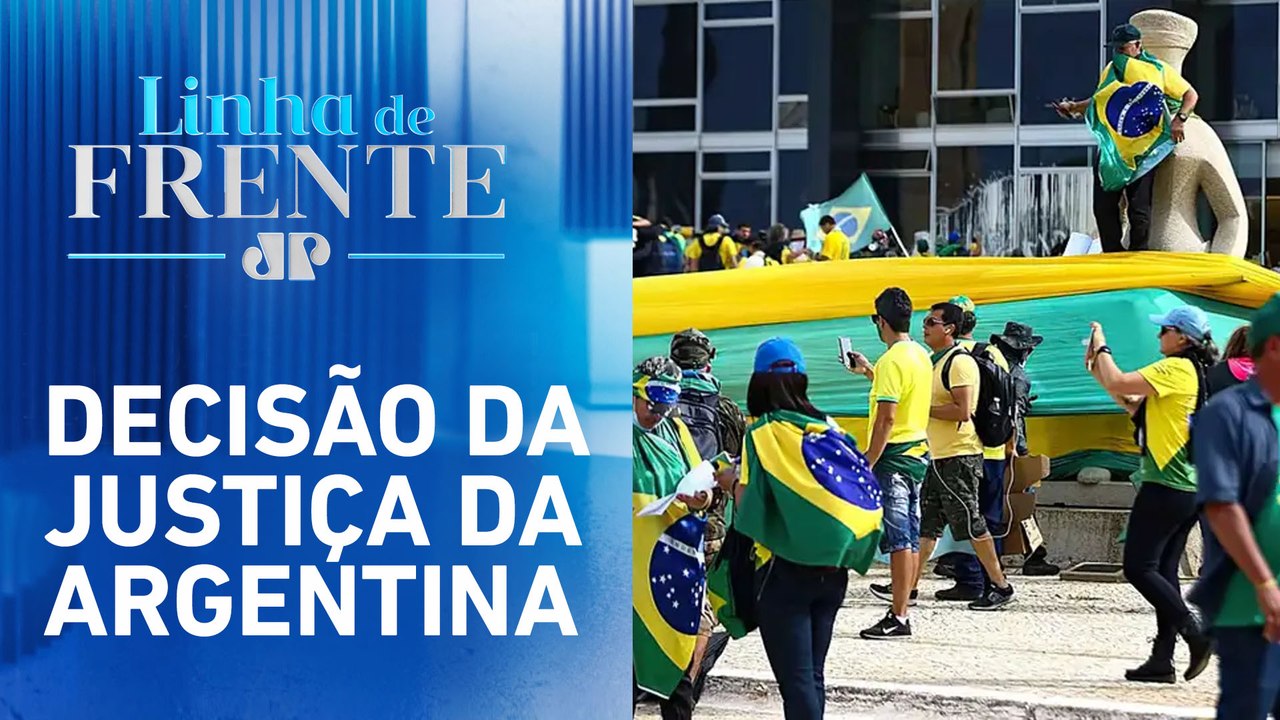 “Prisões pelo 8 de Janeiro são ilegais”, diz Eduardo Bolsonaro | LINHA DE FRENTE