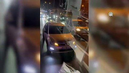 Hasta ihbarına giden ambulansın peşine takıldı, selektör yapıp yol istedi!
