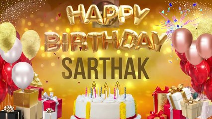 SARTHAK - Happy Birthday Sarthak