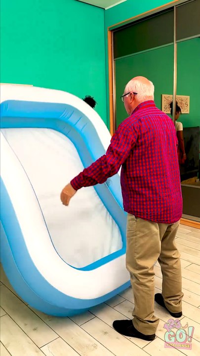 Grandparents Swapped Her Bed for a Pool! 🛏️➡️🏊‍♀️ Epic Prank! 😂
