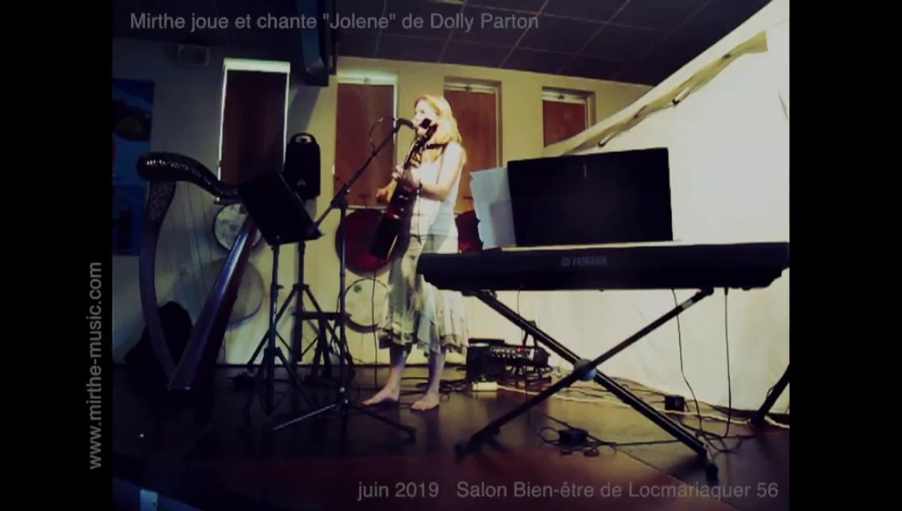 JOLENE (Dolly Parton) performed by MIRTHE, Live 2019, Guitar-vocals, Locmariaquer 56 France