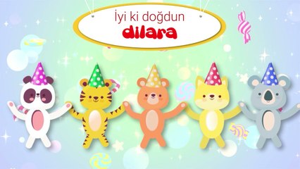 İyi ki Doğdun DİLARA  - İsme Özel Kırmızı Balık Doğum Günü Şarkısı