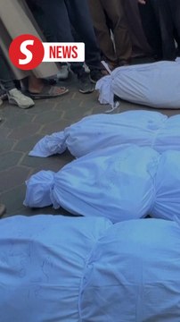 Funerals held for Palestinians killed in Israeli strikes on Gaza’s Bureij and Nuseirat